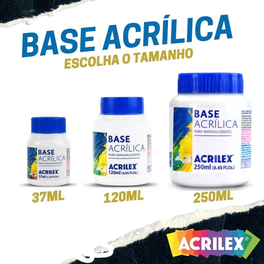 BASE ACRILICA PARA ARTESANATO ACRILEX 120ml