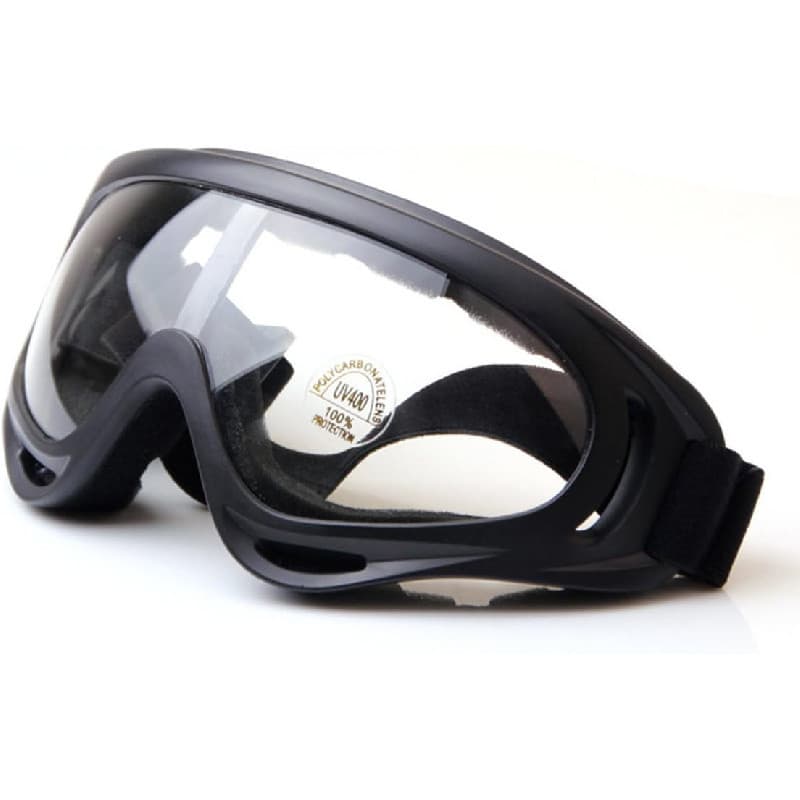 Haifly Óculos de Proteção e Segurança para Esqui e Snowboard para Ciclismo e Motociclismo - Transparente