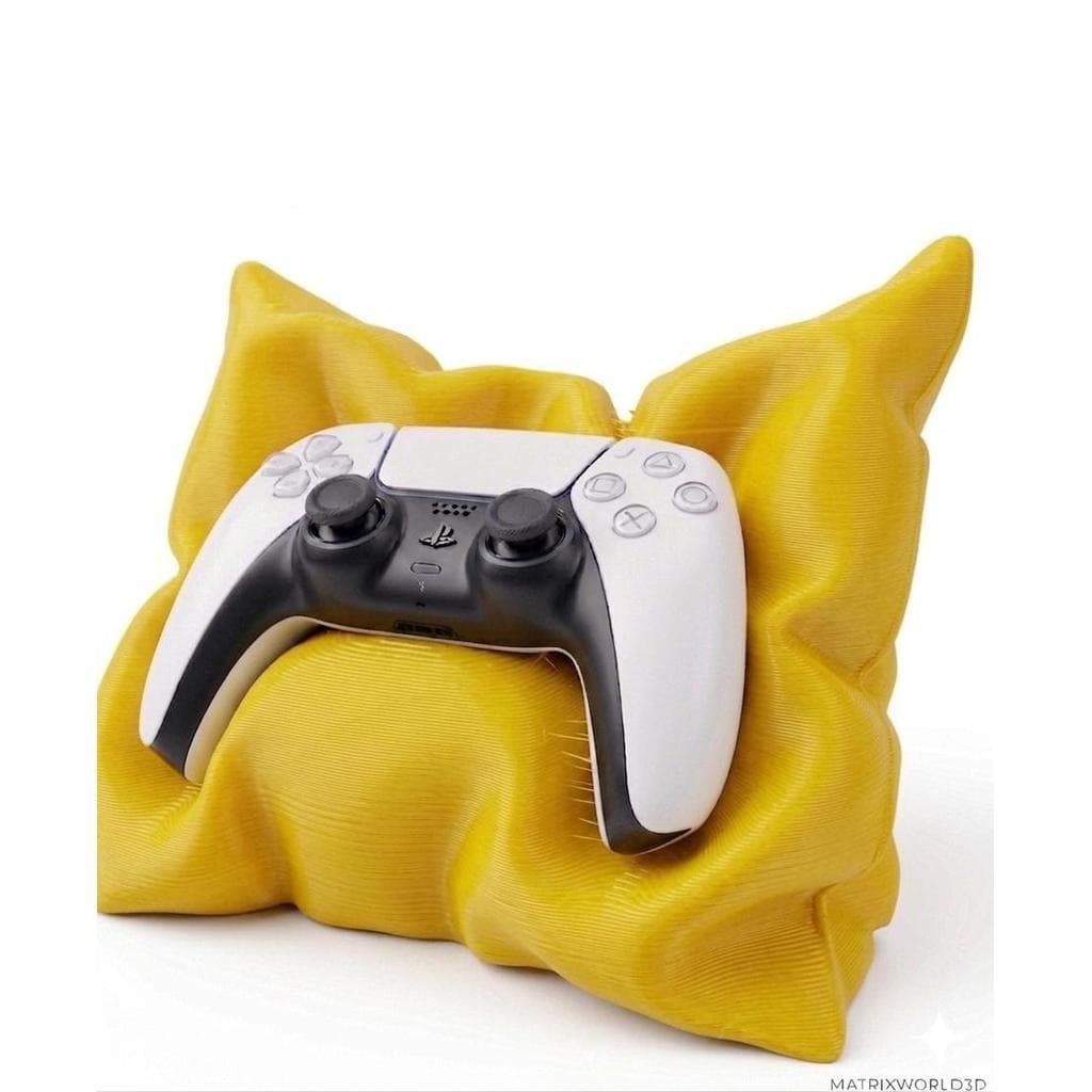 Suporte Controle PS5 em formato de Almofada Orelha de Gato