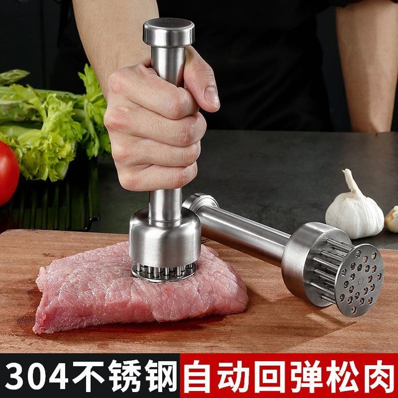 Gravata de olho Pizza buraco gravata ferramenta cozinha buraco redondo ferramenta perfuração inserção carne perfuração p