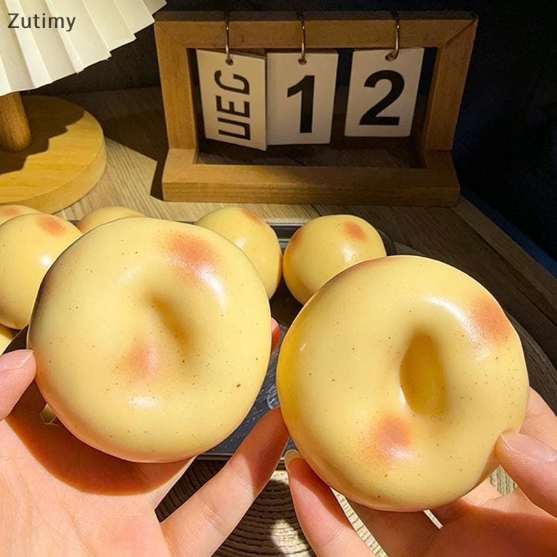 [Zutimy] Bola De Estresse Moldável De Batata Frita , Brinquedo De Apertar Sem Salto Para Prêmios De Alunos Em Sala De Au
