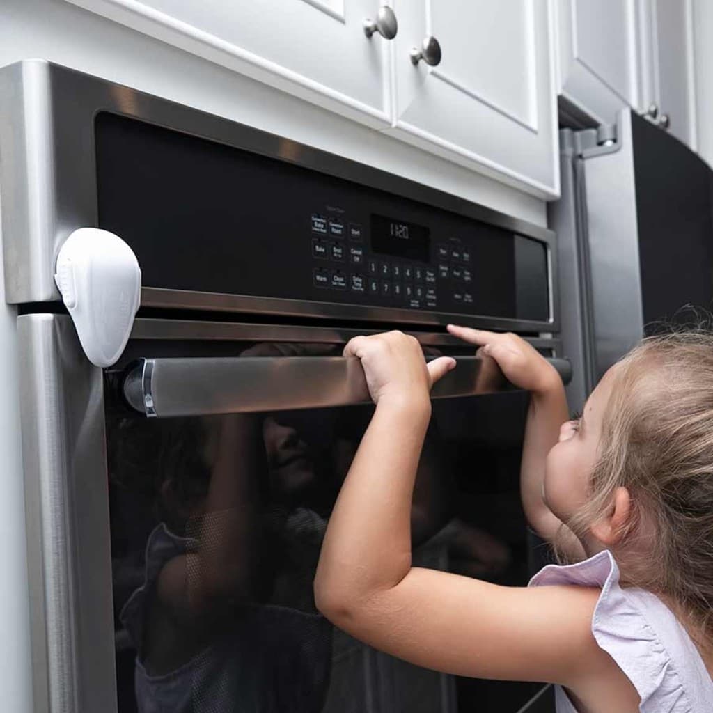 Trava Infantil para Porta de Forno Viva Baby | Segurança para Crianças Fecho de Segurança para Bebês e Crianças