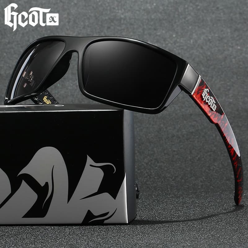 Óculos De Sol Polarizados Com Design De Marca GCOTX Masculino West Coast Y2K Cyberpunk