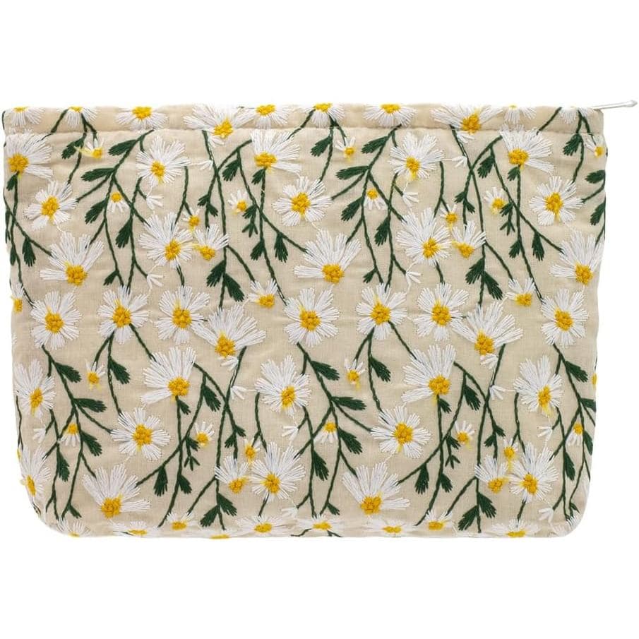 Bolsas de Maquiagem para Bolsa, Necessaire com Zíper, Grande Organizador de Maquiagem em Lona para Viagem, Bolsa de Ferr