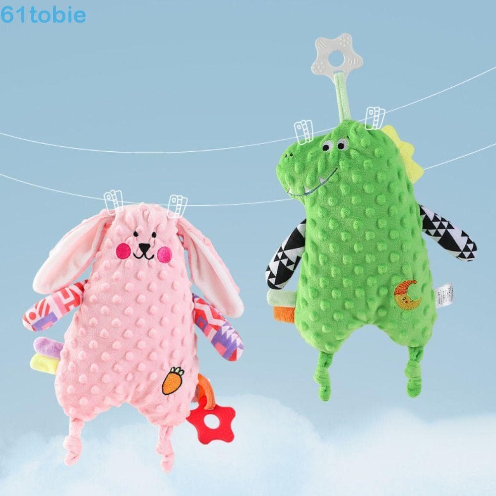 TOBIE Baby Apaziguar Boneca , Leão Coelho Bonito Brinquedo Consolador De Bebê , Bonecas Placate Animal De Pelúcia Macia