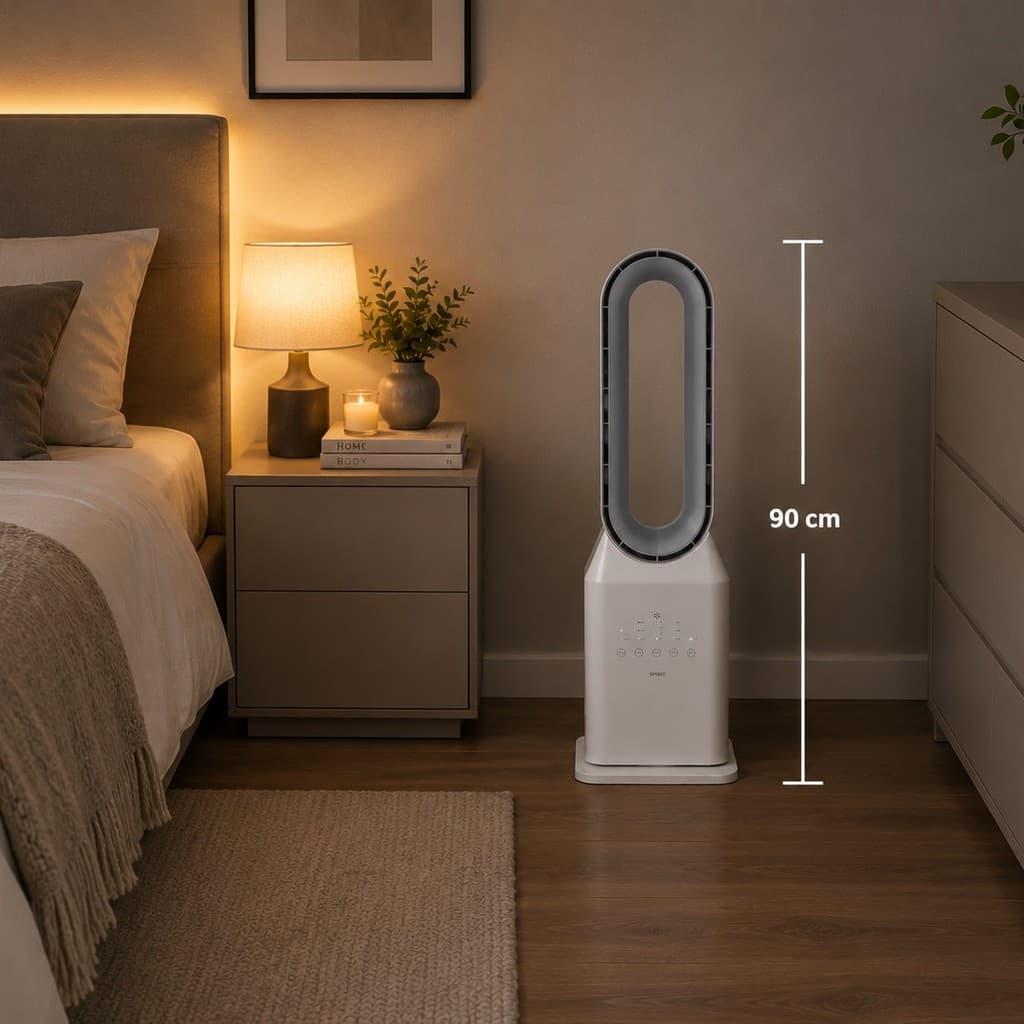 Ventilador Bladeless Spirit  Para Sala Quarto 127v