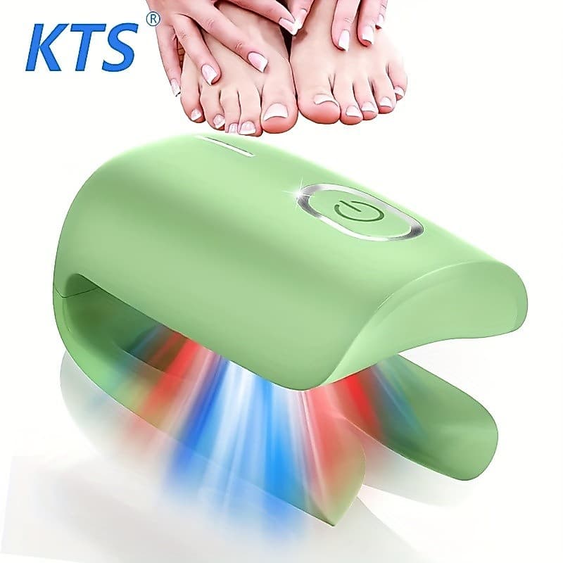 Dispositivo De Limpeza De Unhas KTS E Temporizador A Laser Para Fungos Nas Tratamento Portátil De Com Luz Azul De 460nm