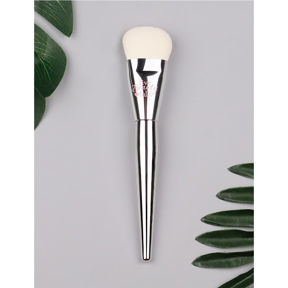 IT tipo vassoura pincel de base líquida base líquida BB creme chanfrado ferramenta de base pincel de maquiagem cabelo de