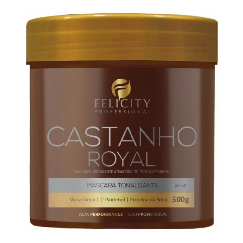 Mascaratonalizante Castanho Royal Felicity 500Gr