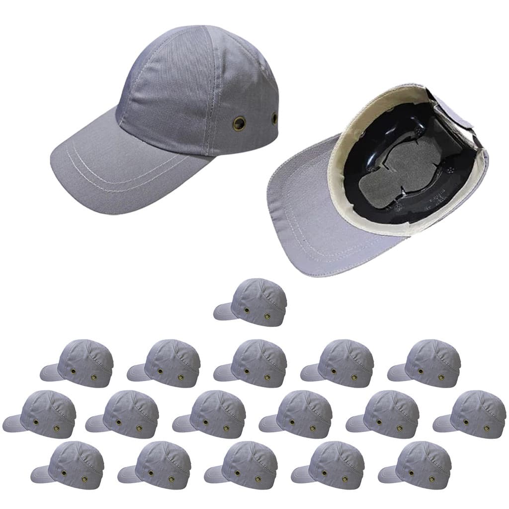 Bone com Capacete EPI Kit 17 Uni Obra Construcao Seguranca Casquete Reparo Conserto Trabalho Protecao Resistente