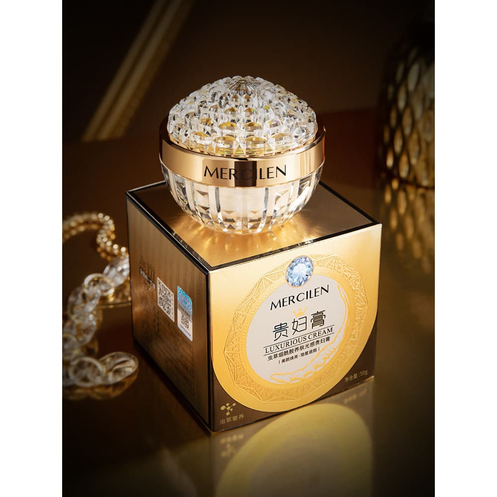 Cordycepsamide hidratante senhora creme feminino endurecimento Anti-rugas creme hidratante duradouro preguiçoso creme fa
