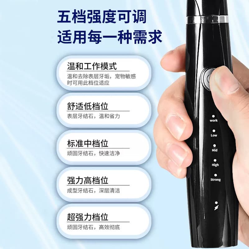 Cross-Border novo estilo de limpeza Oral tártaro remover cálculo embelezar dentes doméstico portátil elétrico ultra-sôni