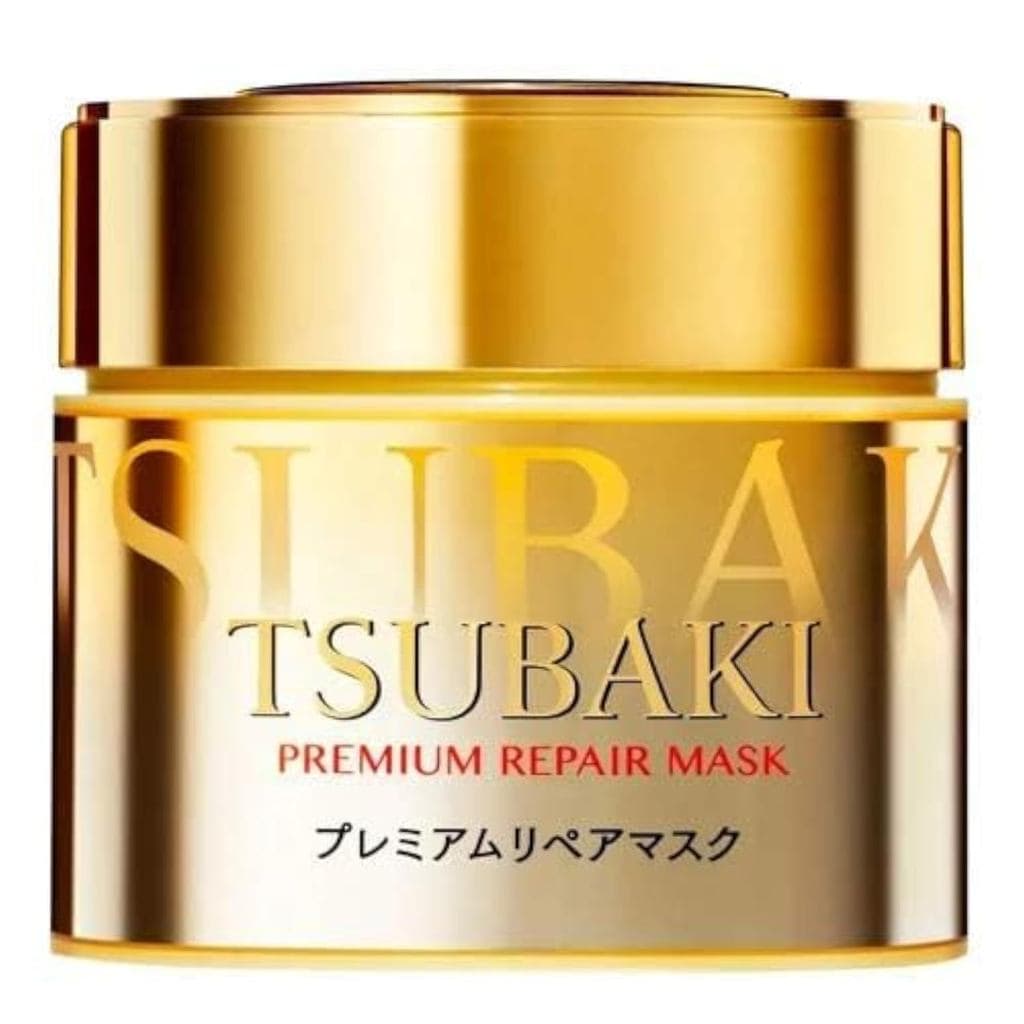 Máscara Capilar Premium TSUBAKI 180g - penetra profundamente no cabelo para fornecer e reter nutrientes, proporcionando