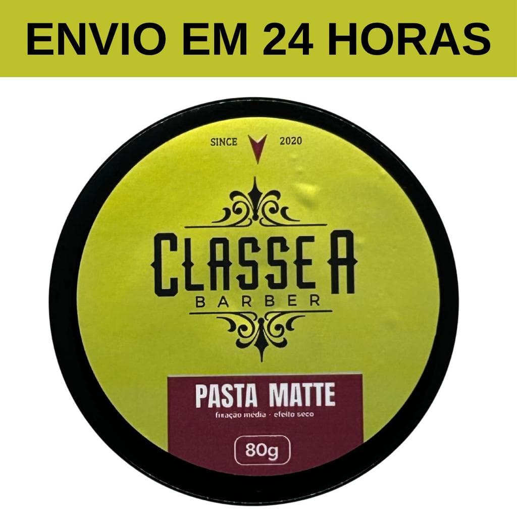 Pomada Matte Classe A Efeito Seco 80g