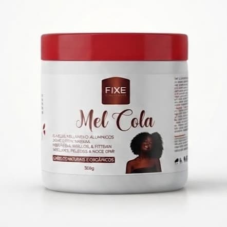 MEL COLA FINALIZADOR 500G - SUPER DEFINIÇÃO PARA CACHOS - FIXAÇÃO EXTREMA VIVANCE COSMETICS