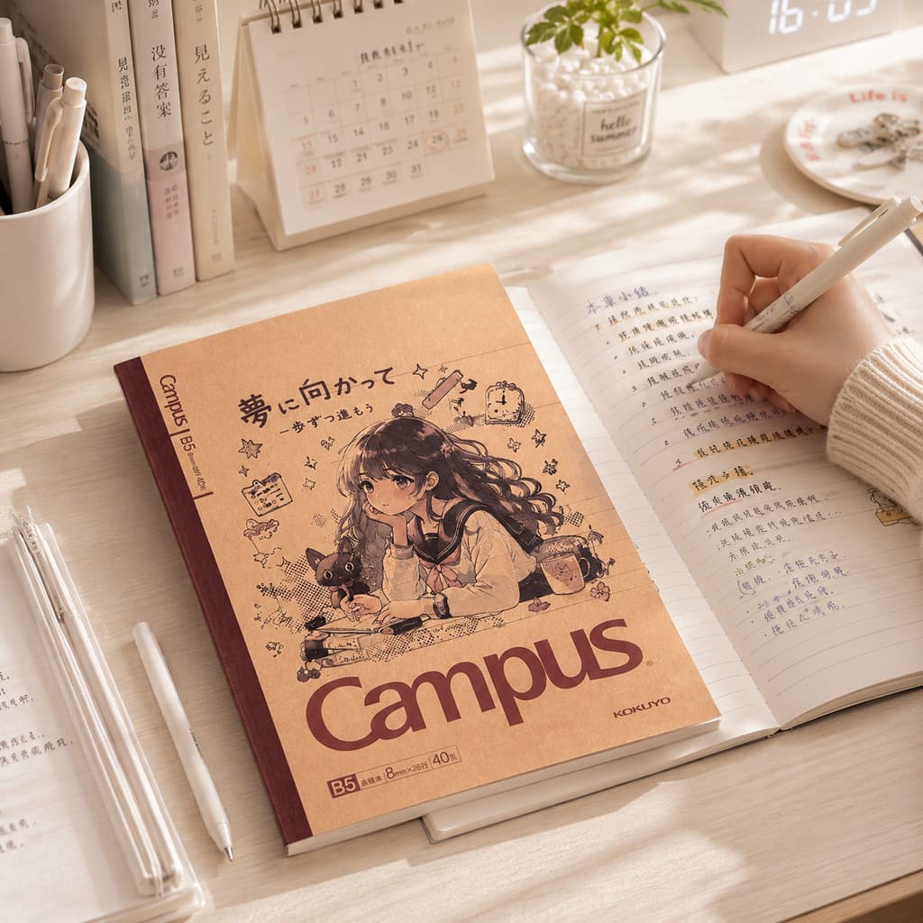 Japão japão kokuyo kokuyo caderno Campus cura japonês fresco B5 bloco de notas menina de alto valor