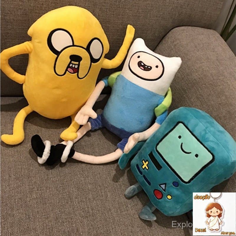 12 Polegadas Adventure Time Toys Doll BMO Finn Jake Brinquedos De Pelúcia Presentes Suaves Para Fãs Infantis