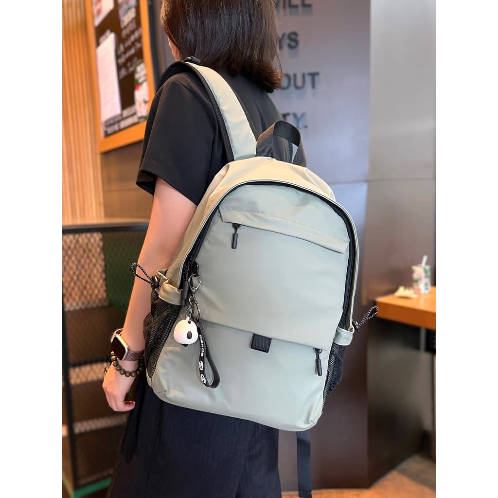 Mochila leve à prova d'água, novo estilo, grande capacidade, leve, mochila de viagem, lazer diário, bolsa de computador,