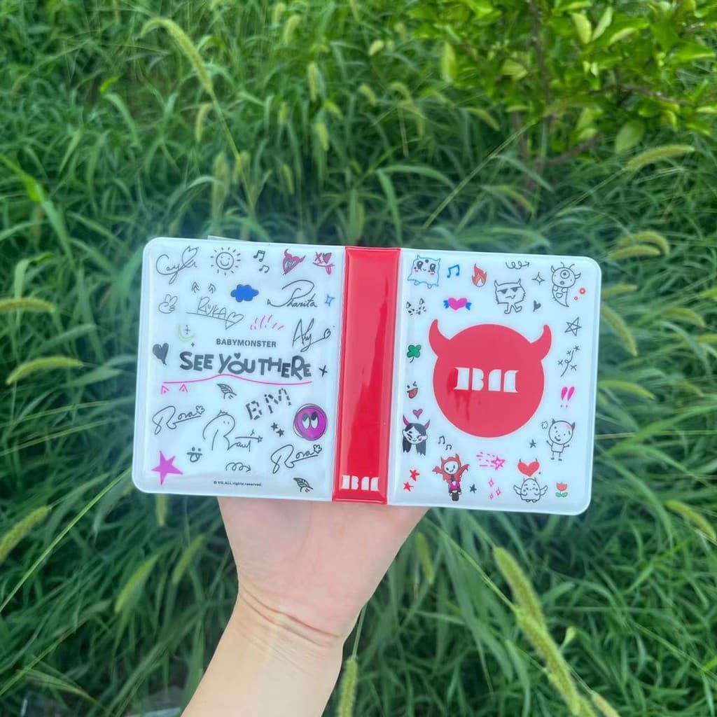 Álbum de fotos de 36 páginas do ídolo de KPOP BABYMONSTER, coleção de mini armazenamento para fãs WXX9