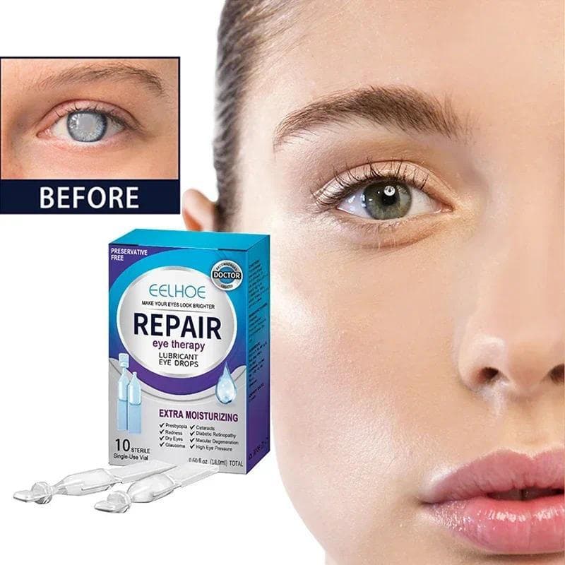 Colírio para os Olhos: Proteção da Visão, Alívio da Fadiga Ocular, Coceira, Vermelhidão e Desconforto, Solução Hidratant