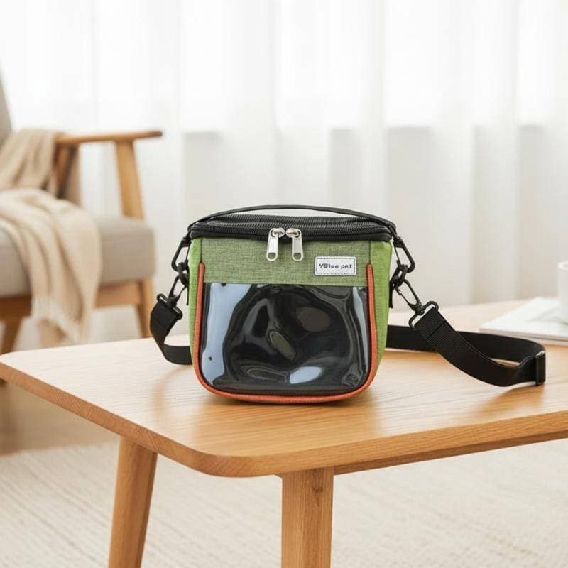 Portátil Claro Hamster Saco De Viagem Respirável Transportadora 1 Pçs Para Chinchila Pequeno Animal Estimação Veterinári