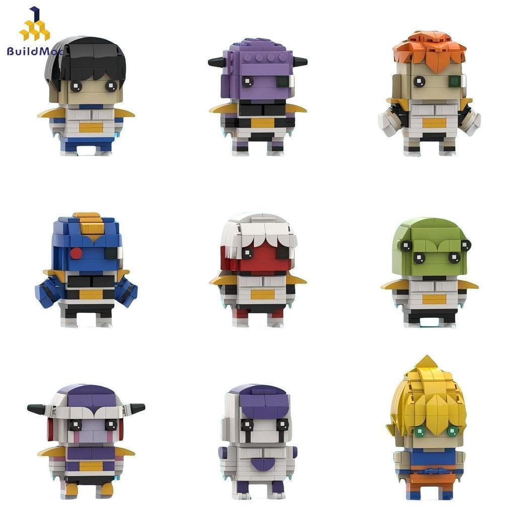 DRAGON BALL Figura Blocos De Construção Montagem Brinquedos Presentes Para Crianças 220 Pçs Tijolos Educativos Quebra-Ca