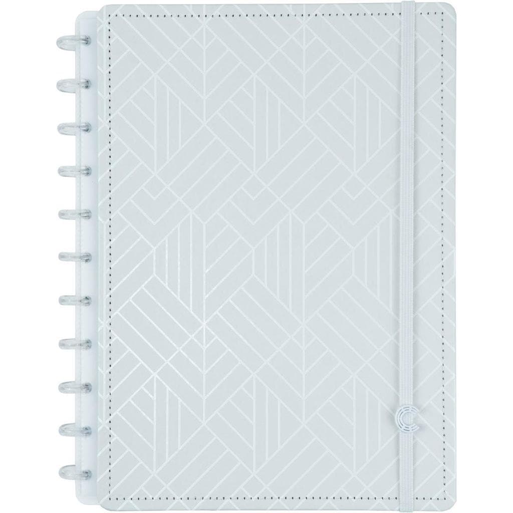 Caderno Inteligente Grande Ice Grey 80 fls. 215 mm x 280 mm - Caderno Inteligente