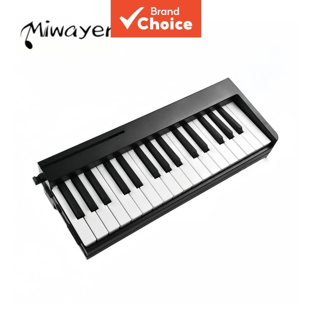 Miwayer Portátil Dobrável 61 Teclas Piano Eletrônico Tamanho Completo Função De Gravação De Teclado Digital Para Criança