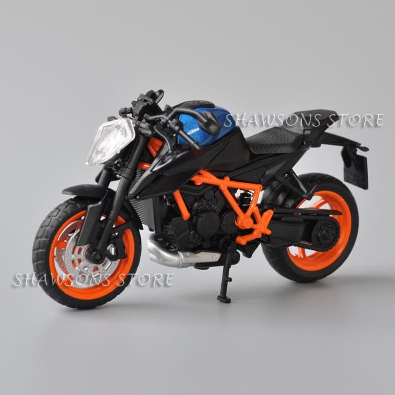 Modelo De Motocicleta Fundido Em Escala 1 : 18 , Brinquedos KTM 1290 SuperDuke R , Réplica Miniatura
