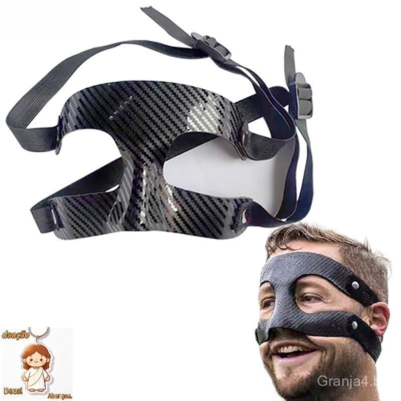 Máscara Facial Esportiva Feminina , Protetor De Nariz Para Quebrado Futebol , Basquete , Treino Atlético , Softbal