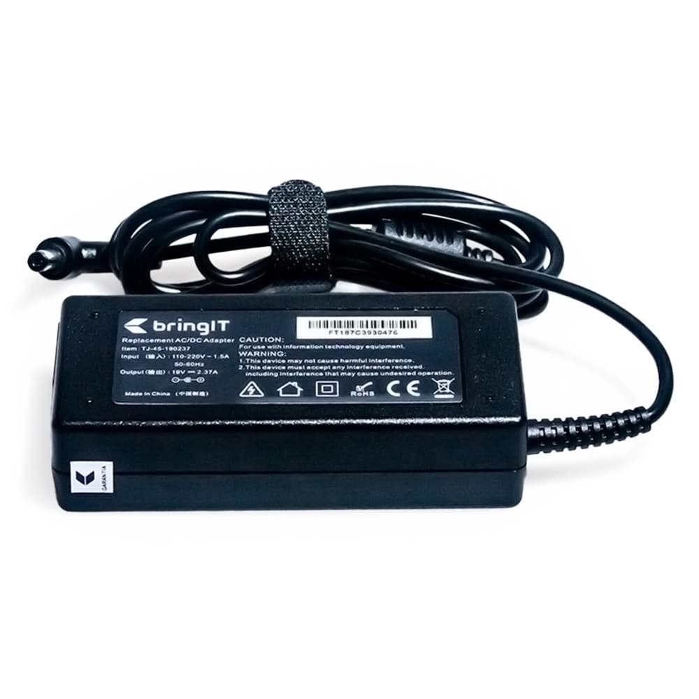 Fonte Carregador para Notebook Acer Aspire 1400 19V 2.37A 45W