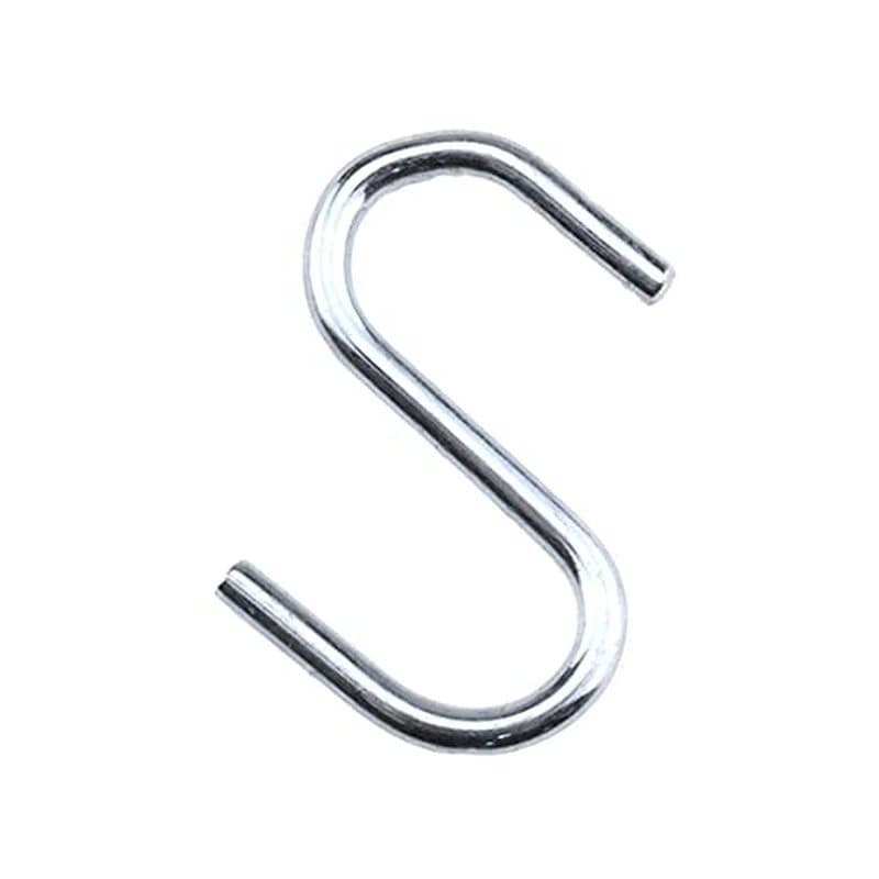 HAHIYO Metal 1 Polegada Mini S Pendurado Fio Gancho Conector Extremidade Aberta Hold in Place Economize Espaço Mantenha