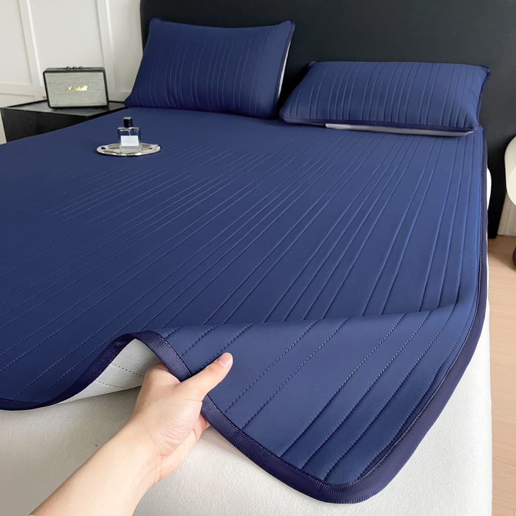 Cloud Cooling Ice Silk Colchão Tapete Respirável 3D Malha De Ar De Dormir De Verão Antiderrapante Então
