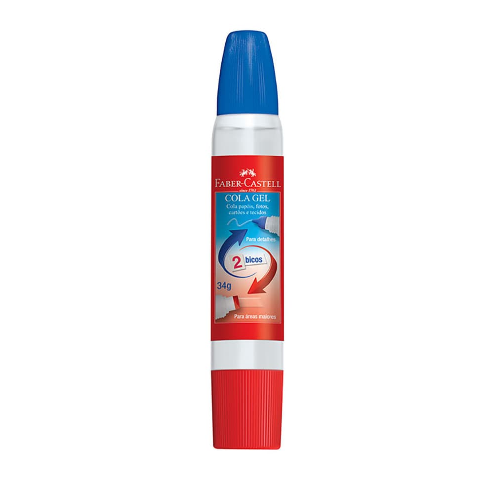 Cola gel com 2 bicos SM/8140GEL\372902  Faber-Castell