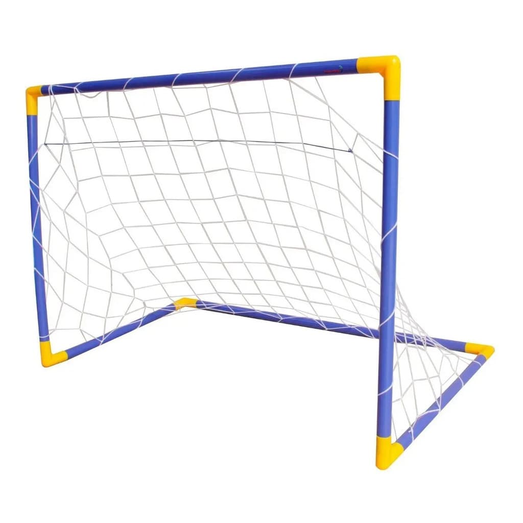 Trave De Gol Infantil Futebol Com Redinha 107x78cm Importway BW145