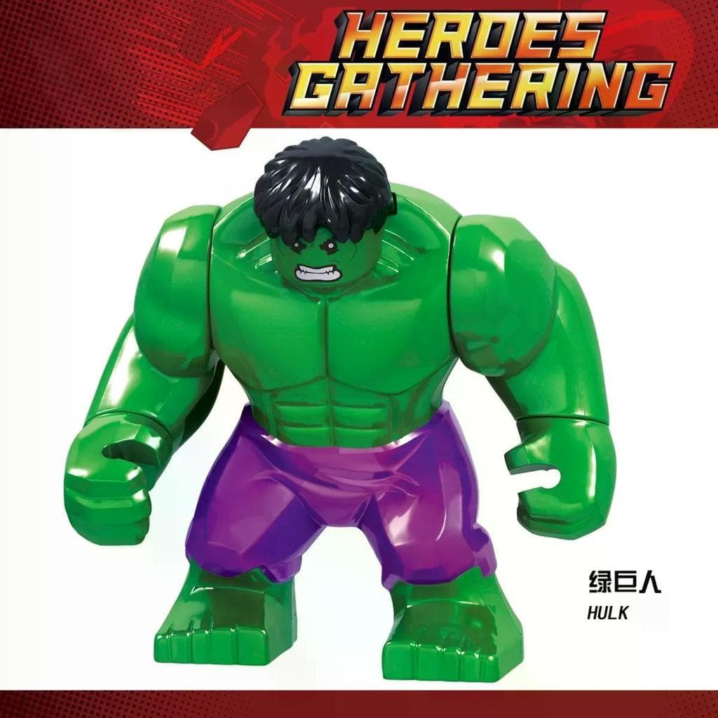 2026 novo estilo verão férias brinquedos vingadores heróis Hulk blocos de construção brinquedos domésticos montagem meni