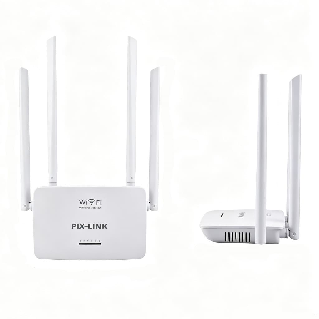 Pixlink roteador wi-fi 300mbps roteador sem fio wifi repetidor com 4 antenas de alto ganho LYQ-003