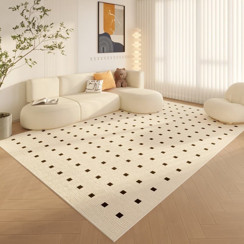 [Novo produto] tapete sala de estar resistente à sujeira fácil de cuidar quarto tapete nórdico estilo simples tapete de