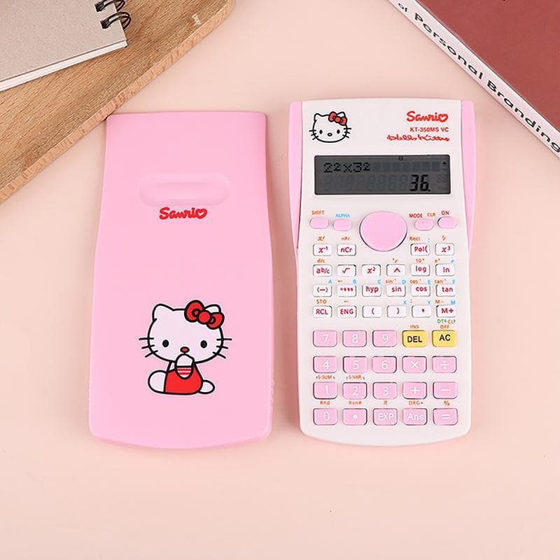 Calculadora Científica Decorador Hello Kitty-Eletrônica Multifuncional Para Escritório Nova