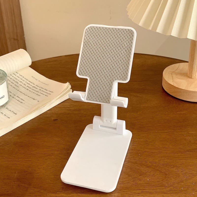 Suporte de mesa para telefone, suporte universal dobrável para smartphones e tablets, suporte para transmissão ao vivo,