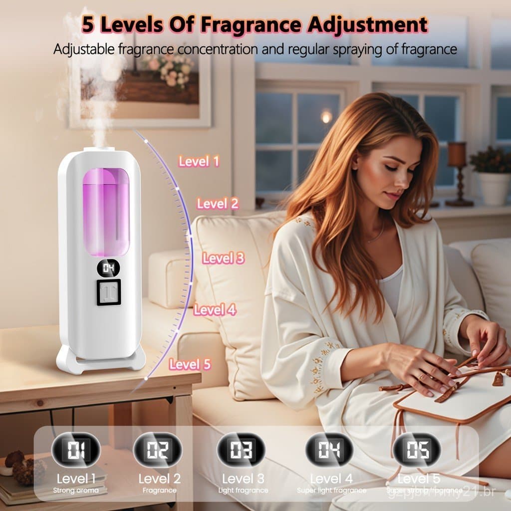 de Inteligente - Utilizando Tecnologia de Ondas Sonoras, Este de Aroma com Névoa Fria Funci