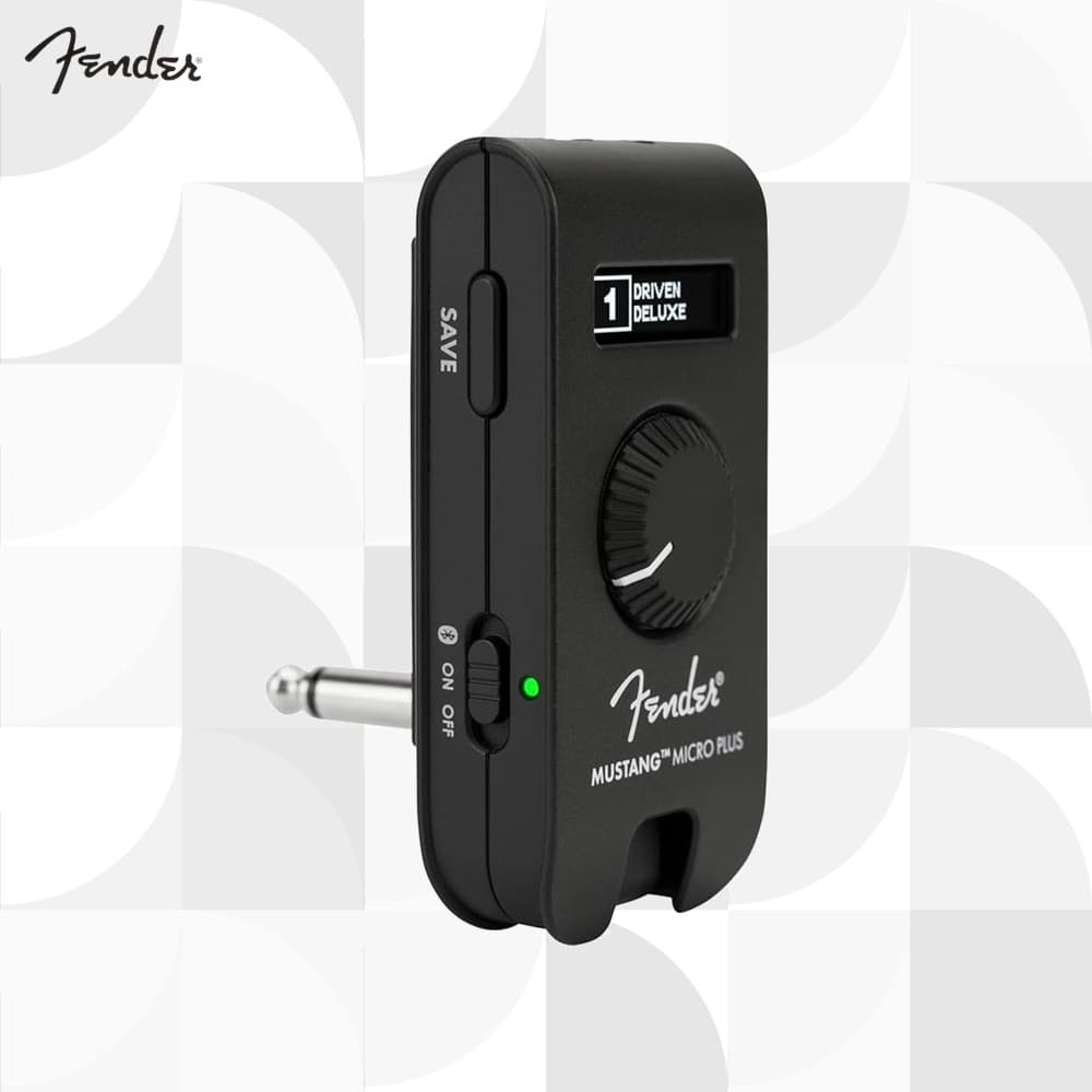Fender Mustang Micro Plus Amplificador de fone de ouvido para guitarra【Enviado direto do Japão】