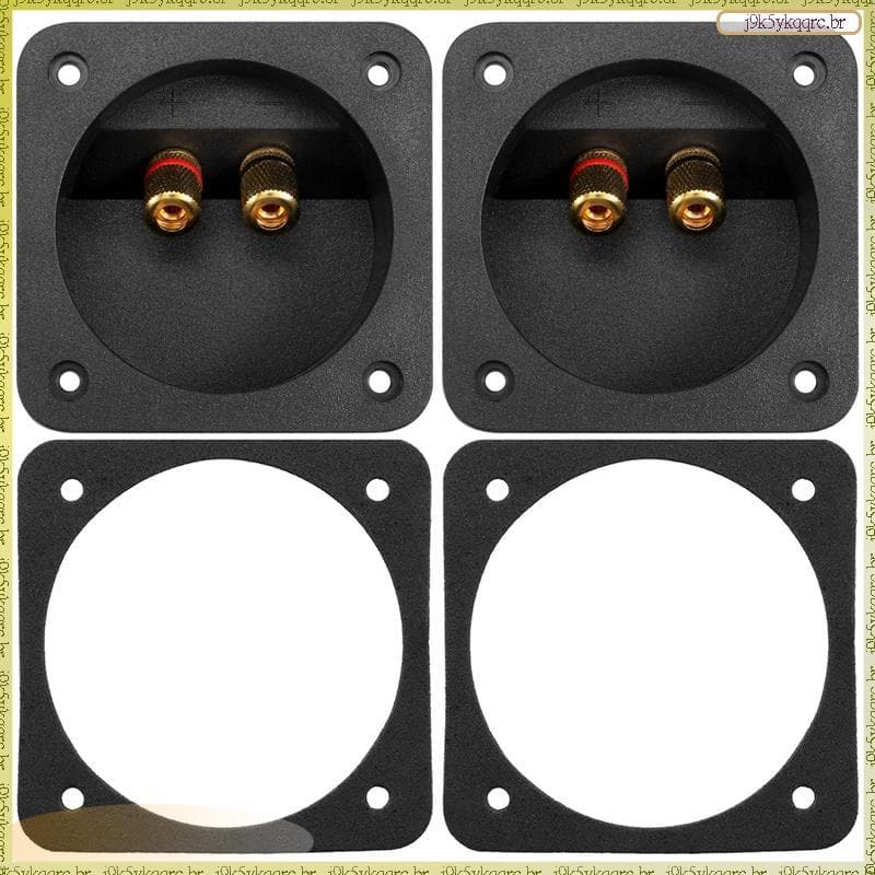 [Leqn] Conectores De Copo Estéreo Para Carro Doméstico DIY Plugues De Subwoofer Caixa De Alto-Falante De 2 Vias Poste De