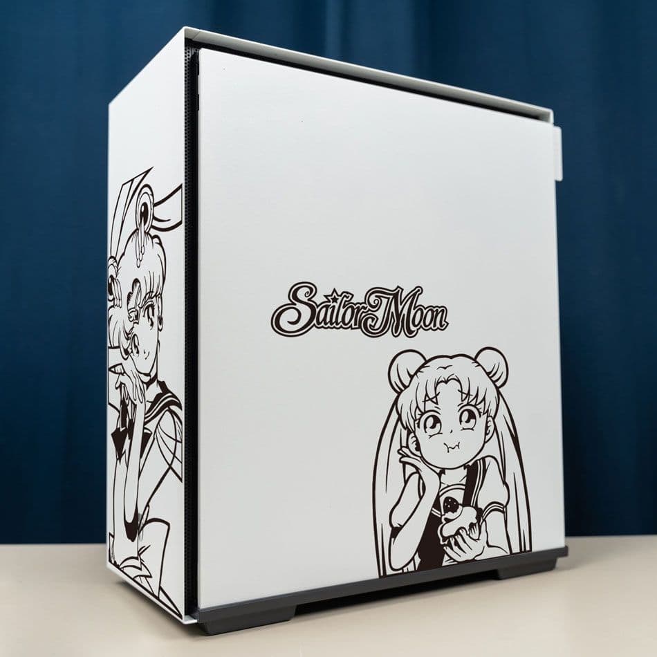 XYLDN728 marinheiro lua chassi adesivo Anime japonês computador Host decoração adesivo Desktop dor adesivo removível