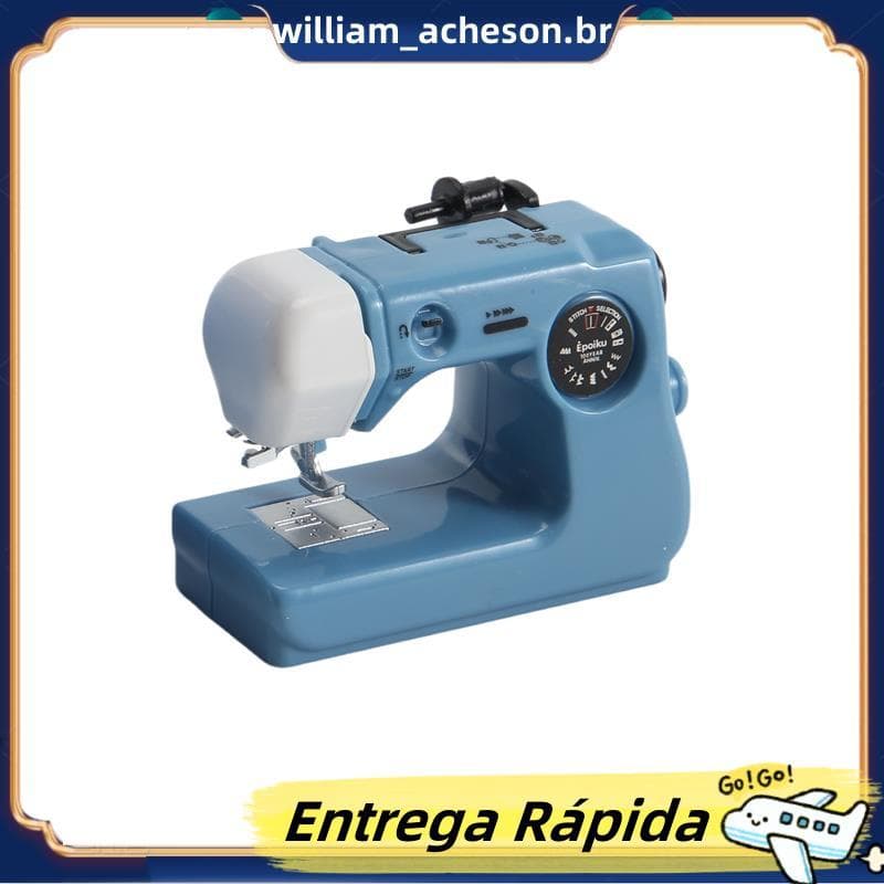 Máquina De Costura Portátil Mini Simulação Ornamento B