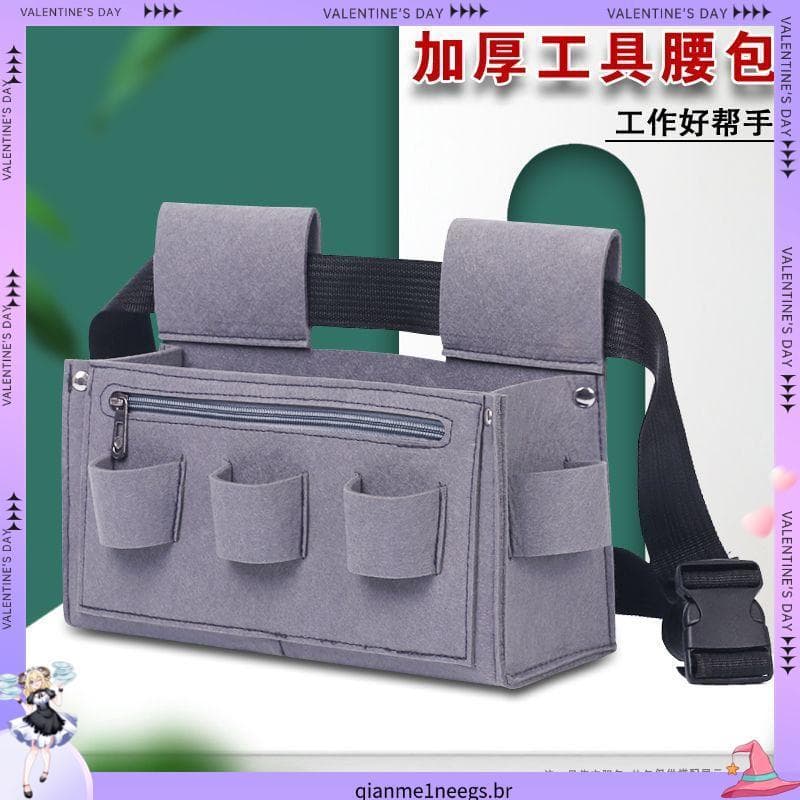 1.2.000 pessoas elogios novo estilo saco de unhas bolso de unhas saco de cintura para carpintaria Multi-função Gadget pa