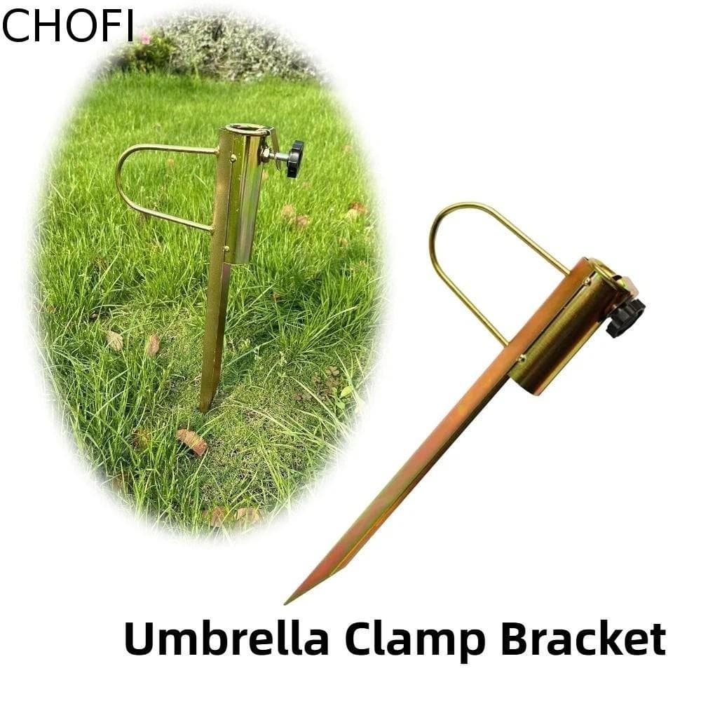 Suporte De Braçadeira De Guarda-Chuva CHOFI , Fácil De Instalar Pátio Antiferrugem , Clipe De Fixação Sol Resistente