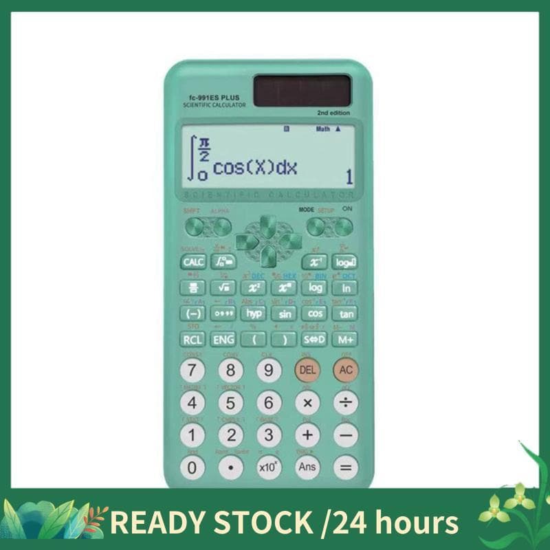 Para Alunos E Professores Da Escola 417 Funções 991ES PLUS-2nd Calculadora Científica Funcionalidade Movida A Energia So