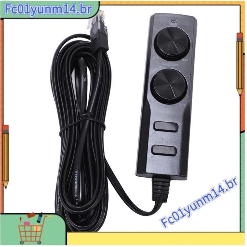Controle De Fio Para WX130DA Carro Estéreo Ultra Fino Subwoofer Alto-Falante Cabo Áudio E Do