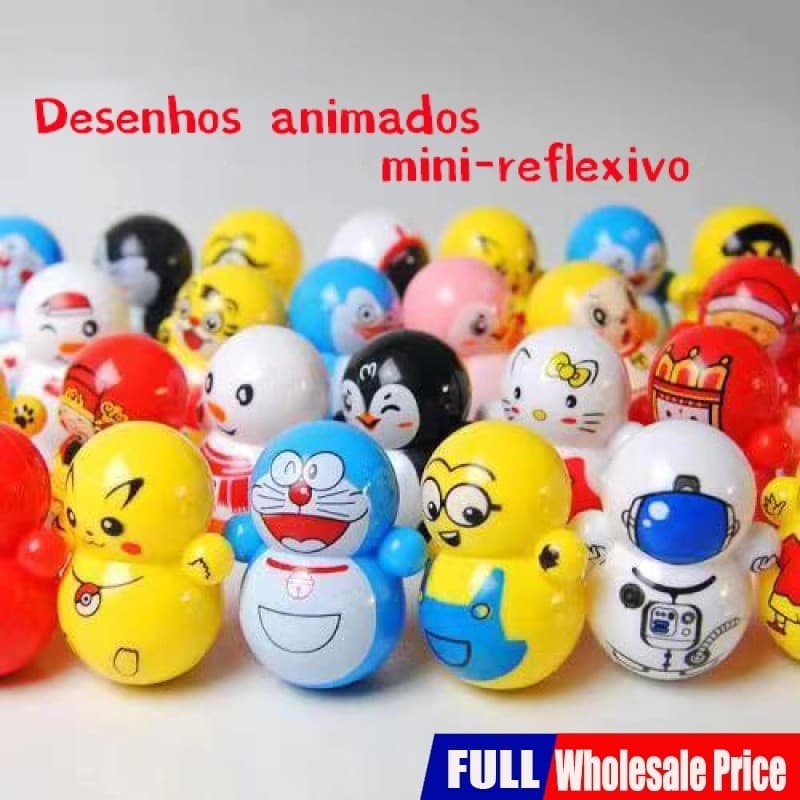 Desenhos animados mini Tumbler pinguim educacional das crianças mini presente Casual nostálgico pequeno brinquedo